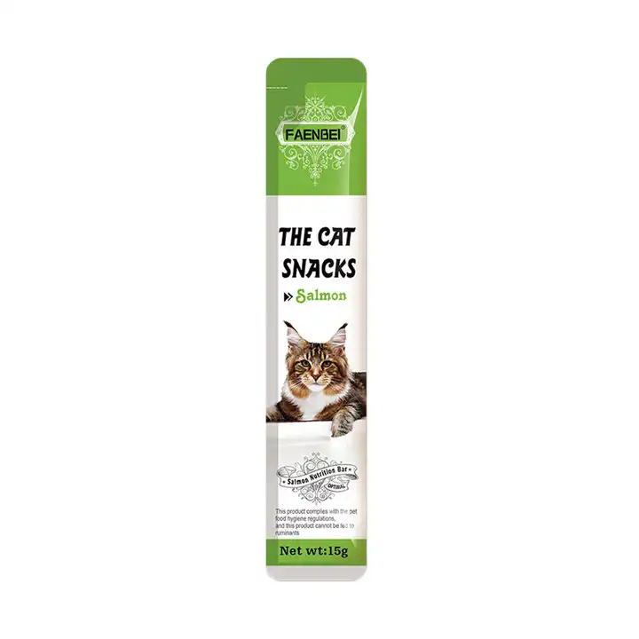 Faenbei Cat Cream Treats With salmon 