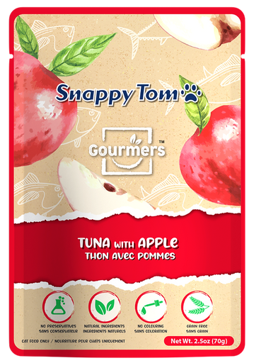 Snappy Tom - Tuna with Apple 70g
