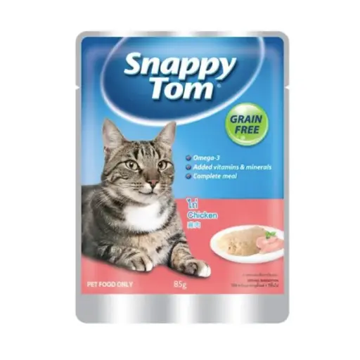 Snappy Tom Pouch Chicken 85g