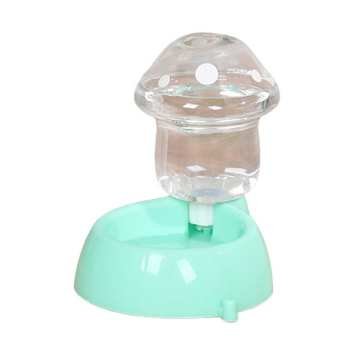 Auto Cat Water Dispenser Shaped Like a Mushroom