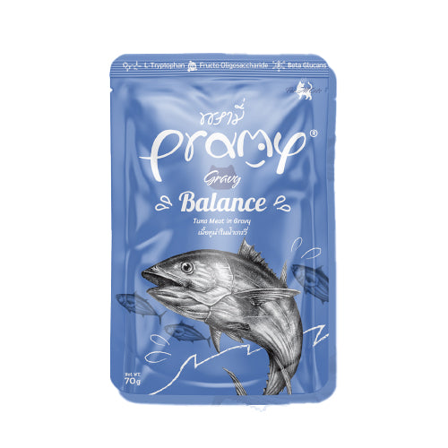 Pramy Wet Food Tuna in Gravy For Cats 70g 