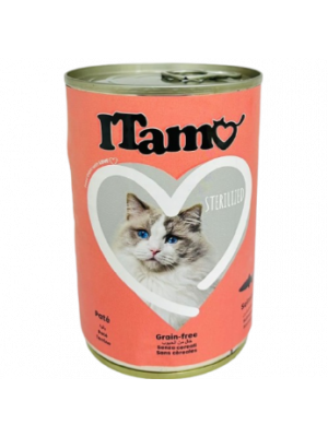 Itamo Canned Cat Food with Gravy and Salmon 400g