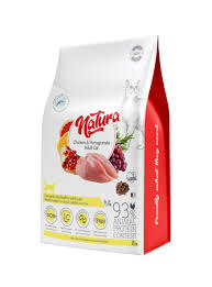 Natura Low Grain Adult Cat Food Chicken & Pomegranate