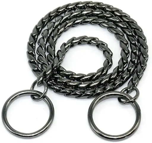 Snake Choke for medium dog Chain 60cm