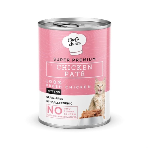 Chefs Choice Kitten Chicken Canned Food - (400g) 