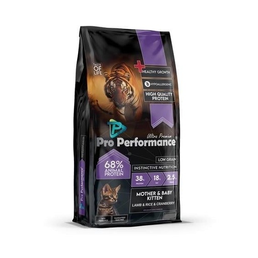 Pro Performance Kitten Food with Lamb and Rice - 2kg 