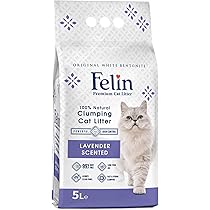 Feline 100% Natural Cat Litter lavendar scented