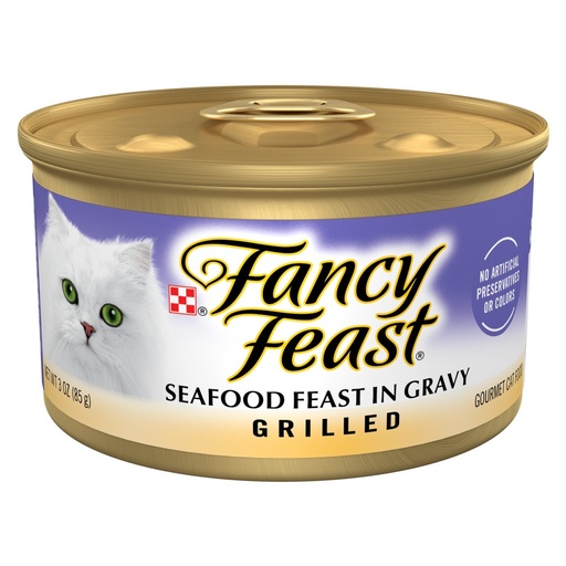 Purina Fancy Feast Gravy Wet Cat Food Can - 85g
