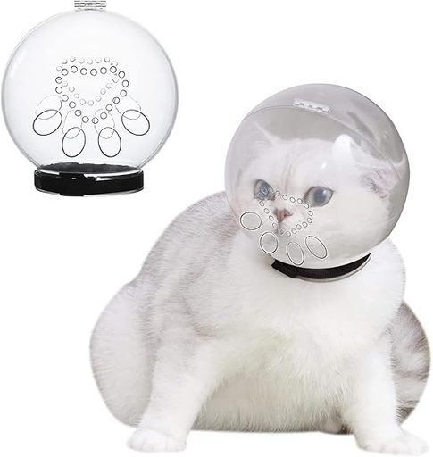 Circular Head Cover for Cats - Anti-Bite 