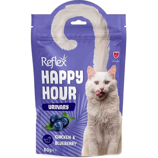 Reflex Happy Hour Urinary Support Chicken Cat Treats 60g
