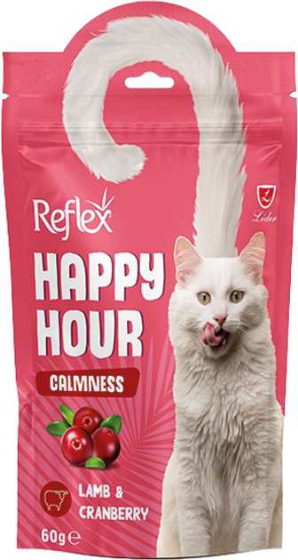 Reflex Happy Hour Relaxation Support Cat Treats 60g 
