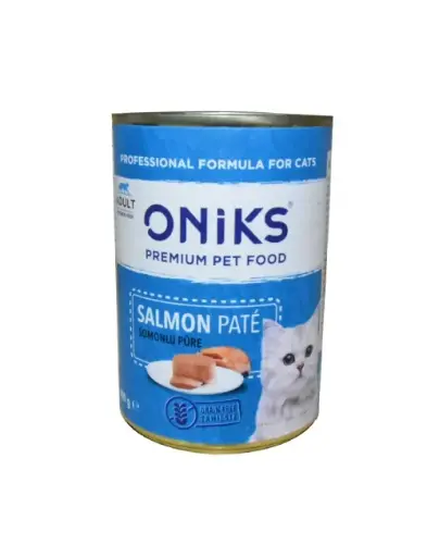 Oniks premium Adult Cat Cans - Salmon Pate 400g