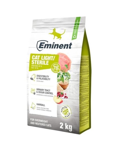 Eminent Cat Light and Sterilised Poultry 2kg
