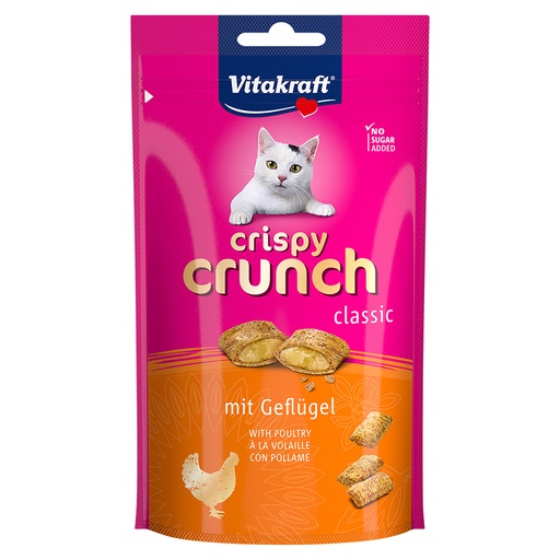 Vitakraft Cat Crispy Crunch with Poultry 60g 