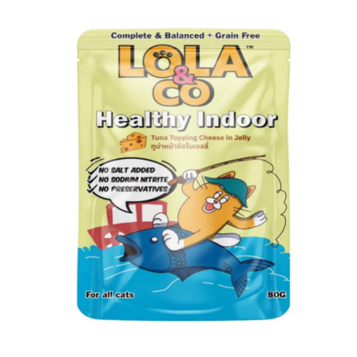 Lola & Co Tuna Cheese 80g 