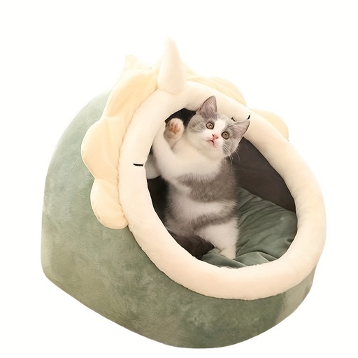 Dinosaur round Mat for Cats