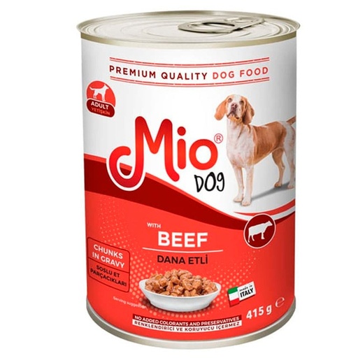 Mio Canned Dog Food with Beef  400g