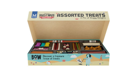 Montego Bags O' Wags Assorted Dog Treats 1.5kg