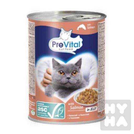 PreVital canned with tender chunks of lamb and turkey in jelly 400g