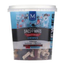 Bags O' Wags Chewies – Mini Bone Dog Treats 500g 