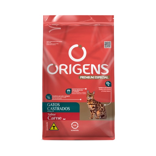 Origens Dry Food for Neutered Cats – Beef Flavor, 3kg