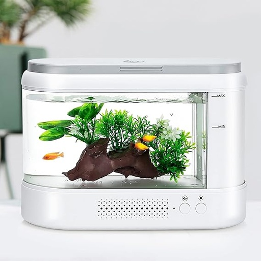 Aqua 4L Aquarium Starter Kit with Filter, Adjustable LED Light 