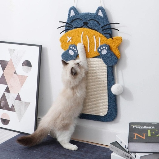 Large Wall or Floor Mounted Cat Scratcher 