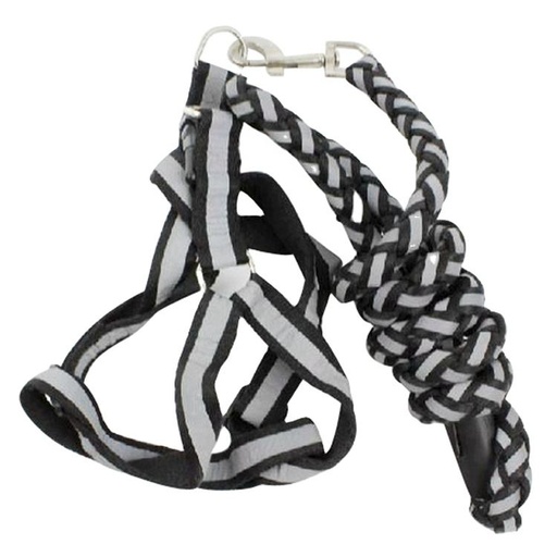 Heavy Linen Elastic Chest Collar for Dogs