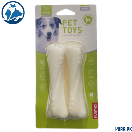 Nunbell Bone Dog Toy – 2 Pieces