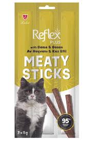 Reflex Game Meat Cat Treat Sticks 5g x 3 Pieces