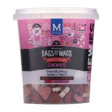 Montego Bags O' Wags – Chewies Heart Mix 500g