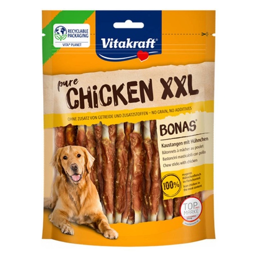 Vitakraft Bonas XXL – Pure Chicken Dog Treats 200g