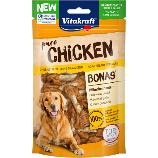 Vitakraft Dog Treats Pure Chicken Dumbbells – 80g