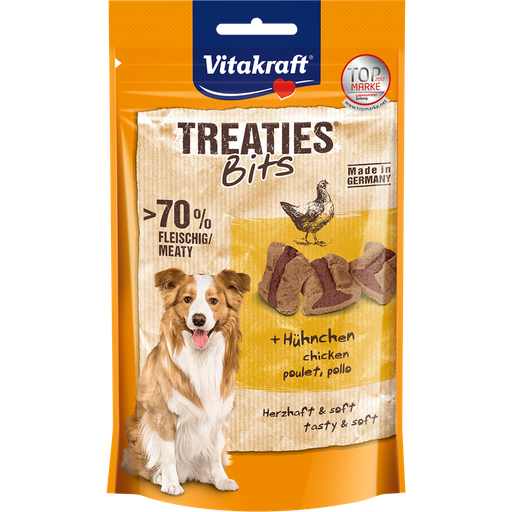 Vitakraft Treaties Bits Chicken Dog Treats – 120g