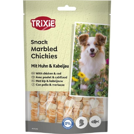 Trixie Marbled Chickies with Chicken & Cod