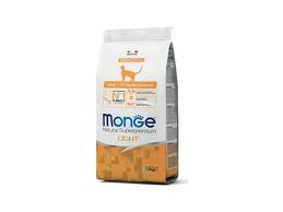 Monge Natural Superpremium Adult Light Turkey Cat Food 1.5kg