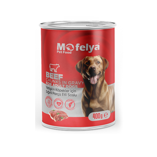 Mofelya Beef Wet Food for Adult Dogs