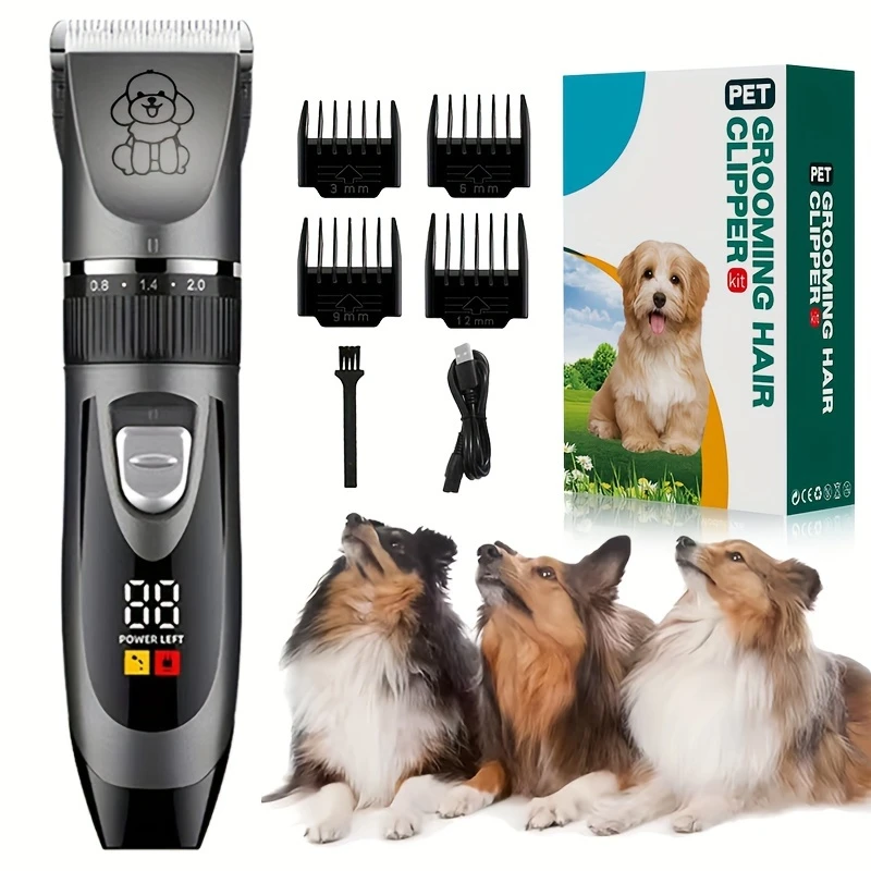 Mofelya Professional Pet Grooming Kit – Silent & Rechargeable