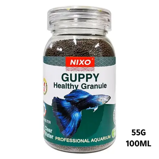 NIXO Floating Fish Food – Guppy Formula