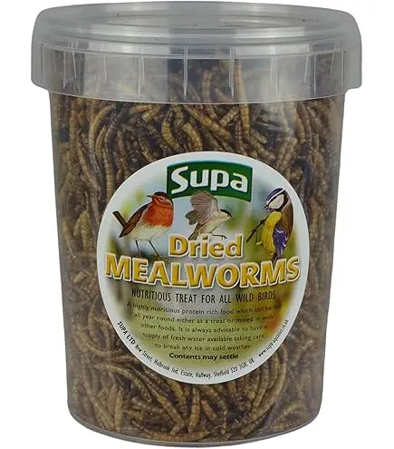 Dried Mealworms for Birds – 80g Protein-Rich Treat