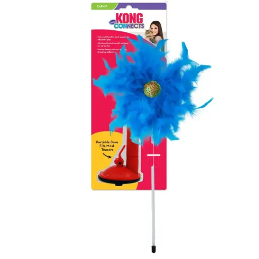 KONG Connects Switch Teaser Feather Cat Toy 