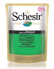 Schesir Cat Pouch Jelly Chicken Fillets 85g 