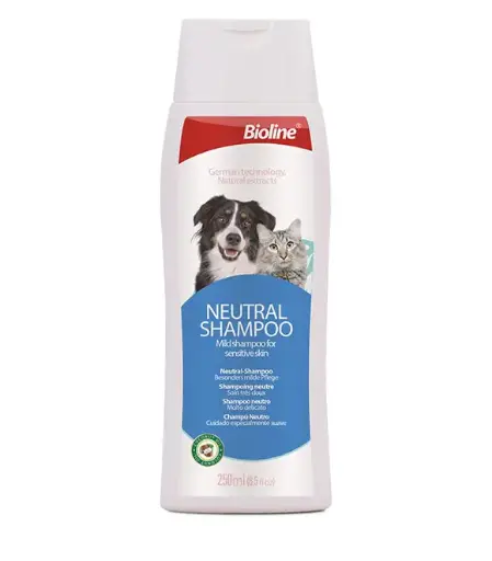 Bioline Natural Shampoo for Cat & Dogs 250ml 