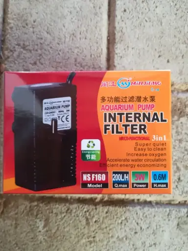 aquarium pump internal filter 3in1