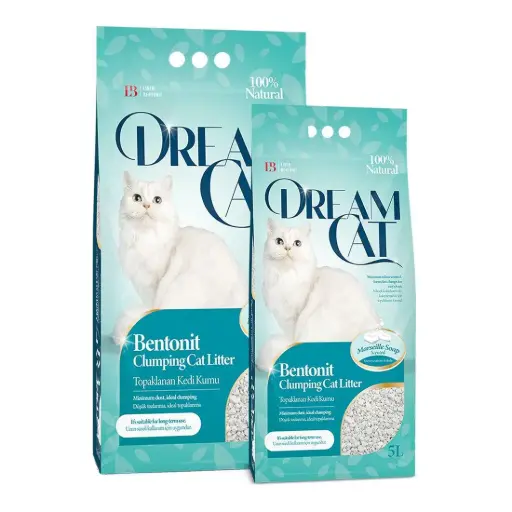 Dream Cat Bentonite Natural White Cat Litter soap Scent 5L (copy)