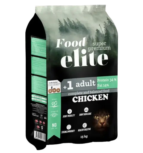 Elite Promax Adult Cat Food – Chicken Flavor – 15g (copy)