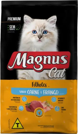 Magnus Dry Cat Food – Chicken & Meat for Kittens 20kg 