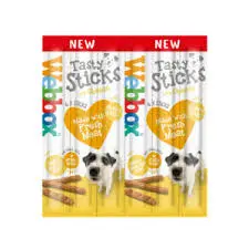 Webbox Tasty Sticks for Small Dogs – Cheese Flavor – 55g (copy)