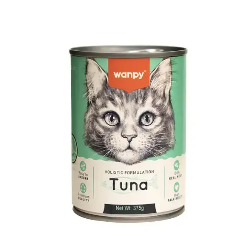Wanpy Holistic Tuna Cat Can – 375g