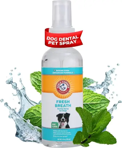 Fresh Breath Dental Spray for Dogs, Mint –  (118 ml)